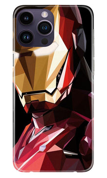 Iron Man Superhero Mobile Back Case for iPhone 14 Pro  (Design - 122)