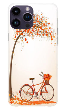 Bicycle Mobile Back Case for iPhone 14 Pro Max (Design - 161)
