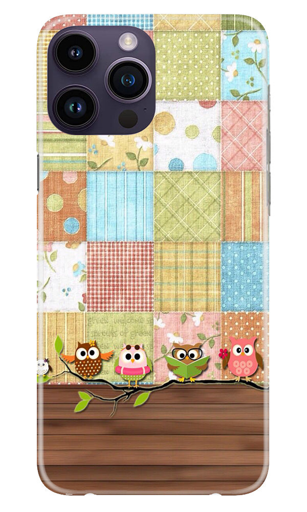 Owls Case for iPhone 14 Pro Max (Design - 171)