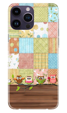 Owls Mobile Back Case for iPhone 14 Pro (Design - 171)
