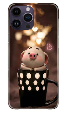 Cute Bunny Mobile Back Case for iPhone 14 Pro (Design - 182)