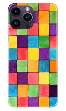 Colorful Square Mobile Back Case for iPhone 14 Pro (Design - 187)