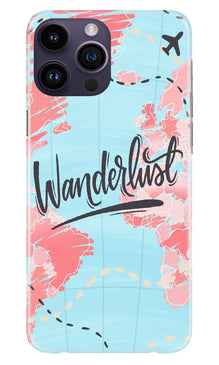 Wonderlust Travel Mobile Back Case for iPhone 14 Pro (Design - 192)