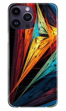 Modern Art Mobile Back Case for iPhone 14 Pro (Design - 198)