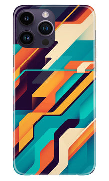 Modern Art Mobile Back Case for iPhone 14 Pro (Design - 202)