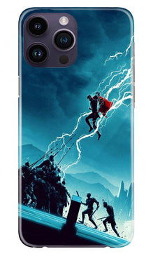 Thor Avengers Mobile Back Case for iPhone 14 Pro (Design - 212)