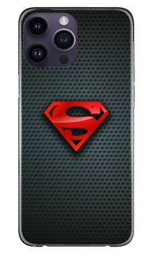 Superman Mobile Back Case for iPhone 14 Pro Max (Design - 216)