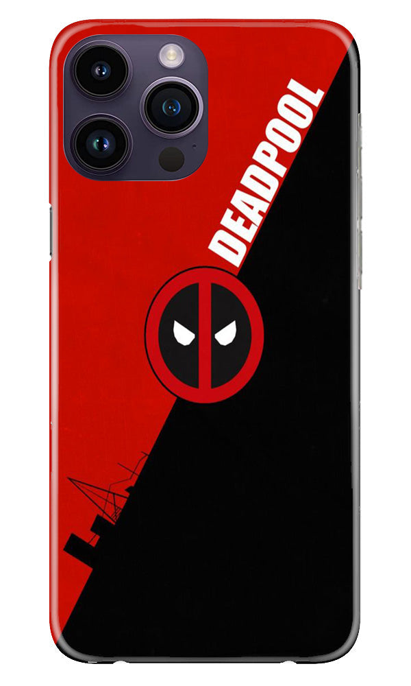 Deadpool Case for iPhone 14 Pro Max (Design No. 217)