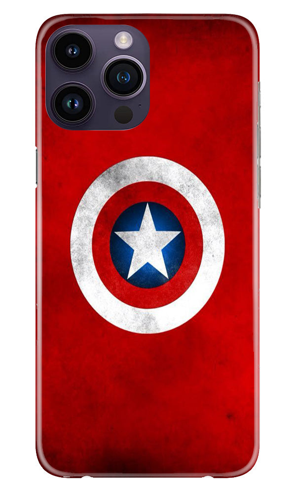 Captain America Case for iPhone 14 Pro Max (Design No. 218)