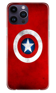 Captain America Mobile Back Case for iPhone 14 Pro Max (Design - 249)