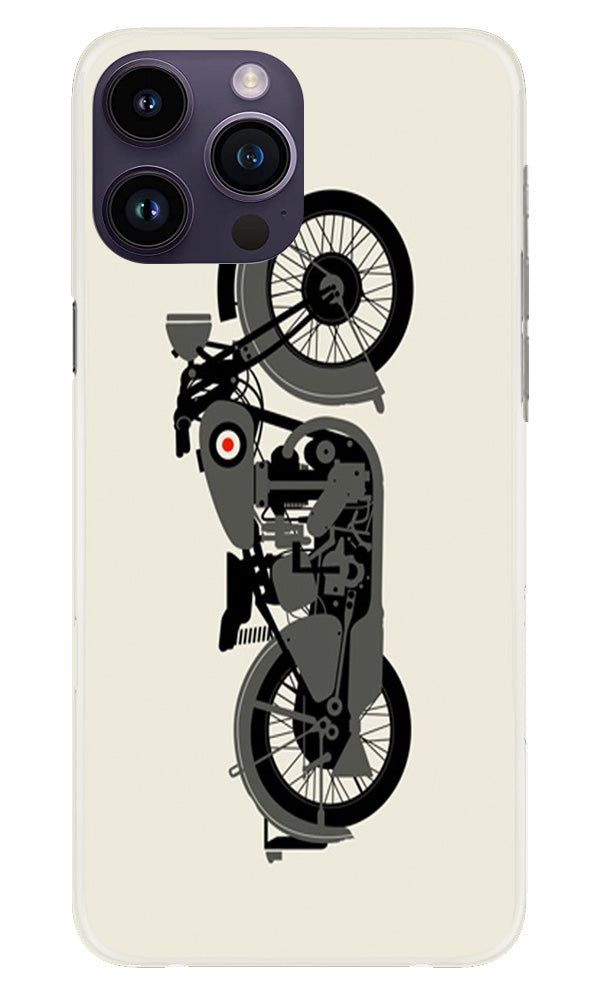 MotorCycle Case for iPhone 14 Pro Max (Design No. 228)