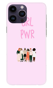 Girl Power Mobile Back Case for iPhone 14 Pro (Design - 236)