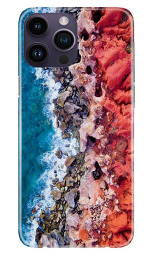 Sea Shore Mobile Back Case for iPhone 14 Pro Max (Design - 242)