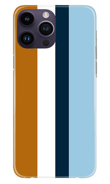 Diffrent Four Color Pattern Mobile Back Case for iPhone 14 Pro Max (Design - 244)