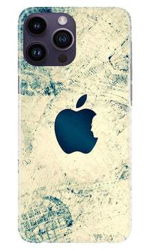 Apple Logo Mobile Back Case for iPhone 14 Pro (Design - 251)