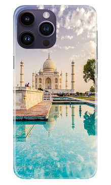 Taj Mahal Mobile Back Case for iPhone 14 Pro (Design - 259)