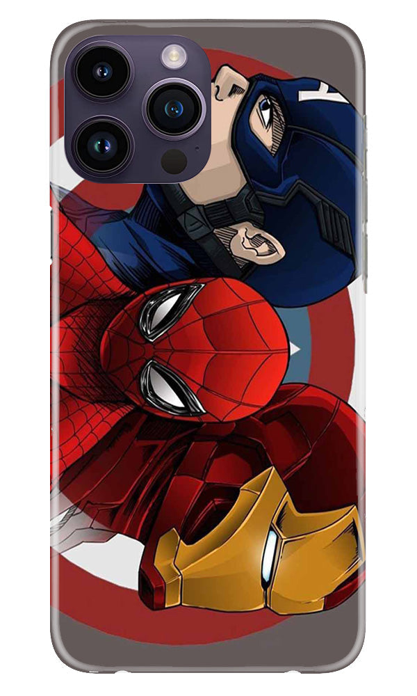 Superhero Mobile Back Case for iPhone 14 Pro (Design - 273)