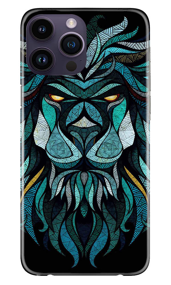 Lion Mobile Back Case for iPhone 14 Pro Max (Design - 276)