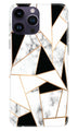 Marble Texture Mobile Back Case for iPhone 14 Pro (Design - 284)