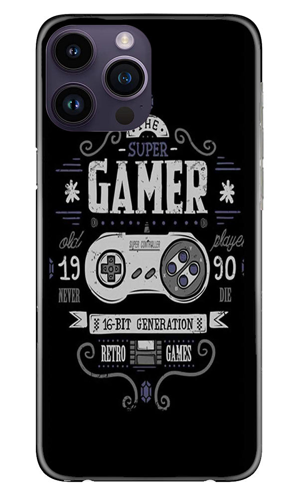 Gamer Mobile Back Case for iPhone 14 Pro (Design - 292)