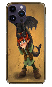 Dragon Mobile Back Case for iPhone 14 Pro (Design - 298)
