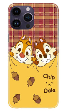 Chip n Dale Mobile Back Case for iPhone 14 Pro Max (Design - 302)