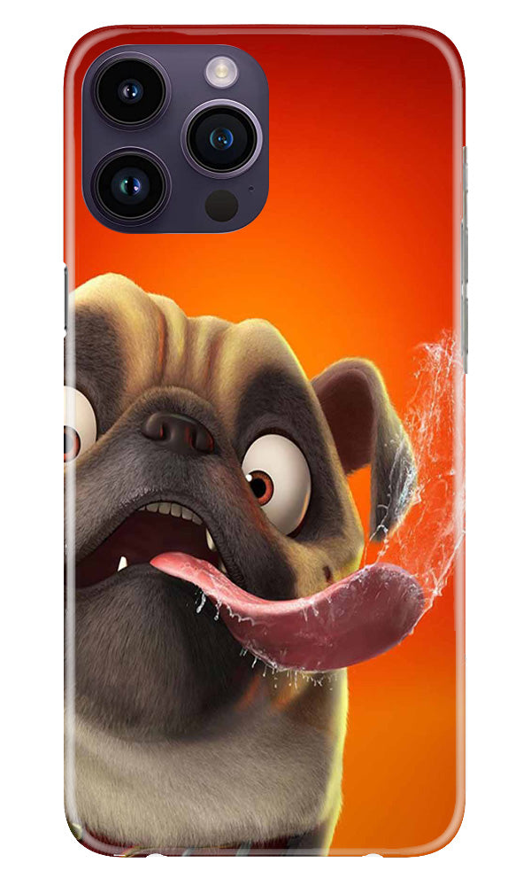 Dog Mobile Back Case for iPhone 14 Pro (Design - 303)