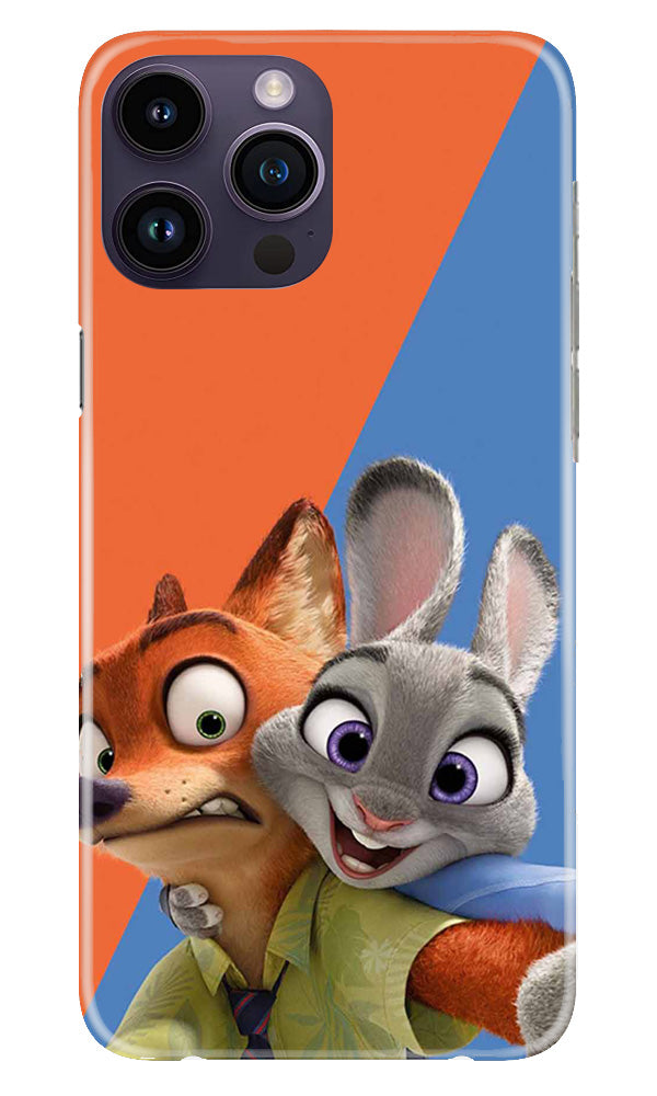Cartoon Mobile Back Case for iPhone 14 Pro Max (Design - 306)