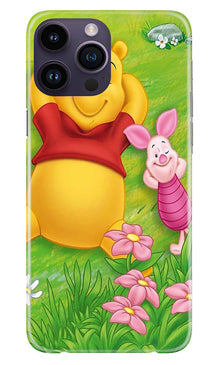 Winnie The Pooh Mobile Back Case for iPhone 14 Pro Max (Design - 308)