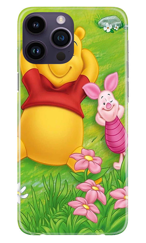 Winnie The Pooh Mobile Back Case for iPhone 14 Pro (Design - 308)