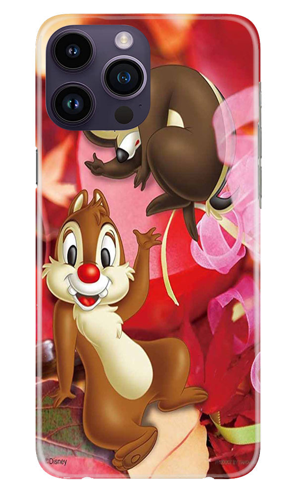 Chip n Dale Mobile Back Case for iPhone 14 Pro Max (Design - 309)