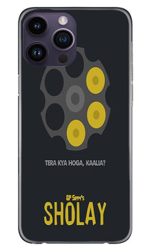 Sholay Mobile Back Case for iPhone 14 Pro (Design - 316)