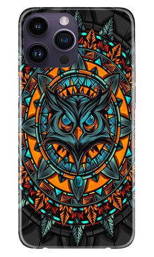 Owl Mobile Back Case for iPhone 14 Pro Max (Design - 319)