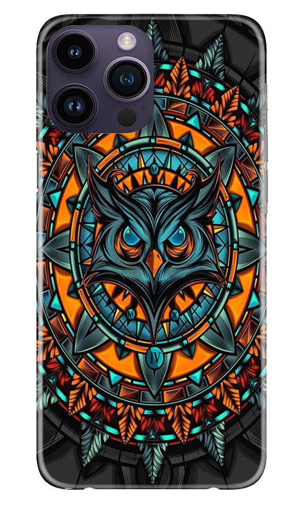 Owl Mobile Back Case for iPhone 14 Pro (Design - 319)