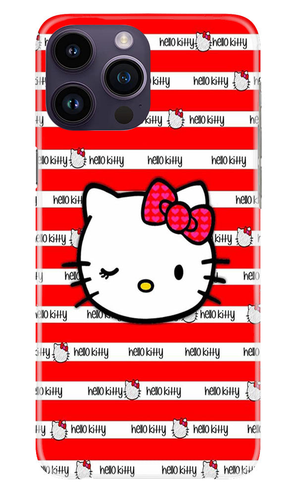 Hello Kitty Mobile Back Case for iPhone 14 Pro Max (Design - 323)