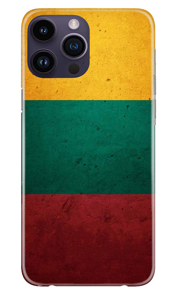 Color Pattern Mobile Back Case for iPhone 14 Pro Max (Design - 333)