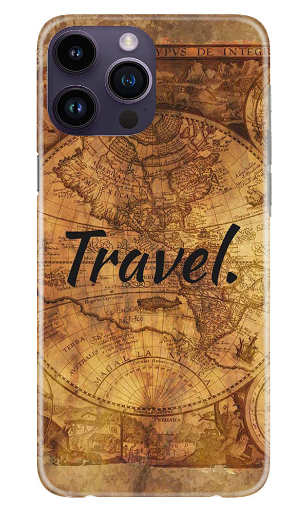 Travel Mobile Back Case for iPhone 14 Pro (Design - 334)
