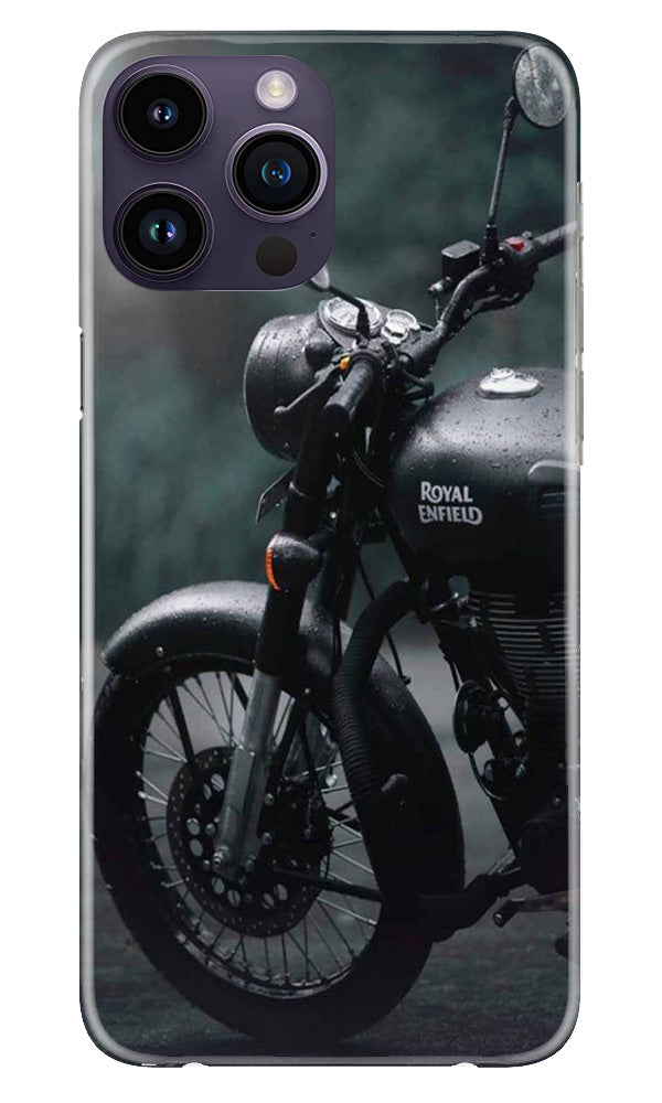 Royal Enfield Mobile Back Case for iPhone 14 Pro Max (Design - 339)