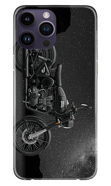 Royal Enfield Mobile Back Case for iPhone 14 Pro (Design - 340)