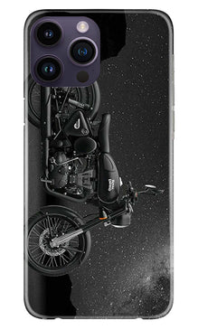 Royal Enfield Mobile Back Case for iPhone 14 Pro Max (Design - 340)