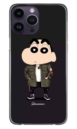 Shin Chan Mobile Back Case for iPhone 14 Pro Max (Design - 349)