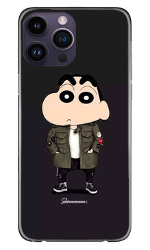 Shin Chan Mobile Back Case for iPhone 14 Pro (Design - 349)
