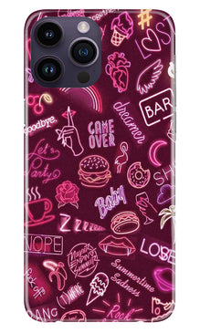 Party Theme Mobile Back Case for iPhone 14 Pro (Design - 350)