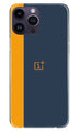 Oneplus Logo Mobile Back Case for iPhone 14 Pro (Design - 353)