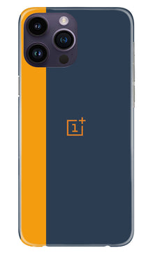 Oneplus Logo Mobile Back Case for iPhone 14 Pro (Design - 353)