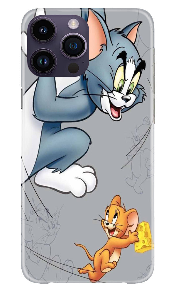 Tom n Jerry Mobile Back Case for iPhone 14 Pro Max (Design - 356)
