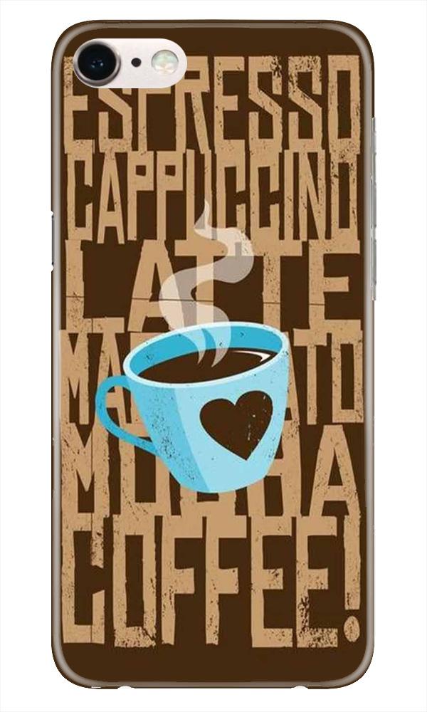 Love Coffee Mobile Back Case for iPhone 6 / 6s (Design - 351)