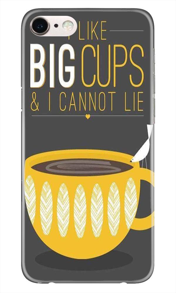 Big Cups Coffee Mobile Back Case for iPhone 6 / 6s (Design - 352)