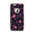 Rose Pattern Case for iPhone 6 / 6s logo cut 