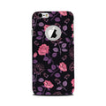 Rose Pattern Case for iPhone 6 / 6s logo cut 